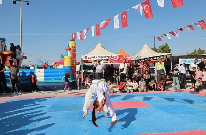 Çumra Çatalhöyük Kavun Festivali, İki Gün Boyunca Coşku ve Yoğun Katılımla Gerçekleşti