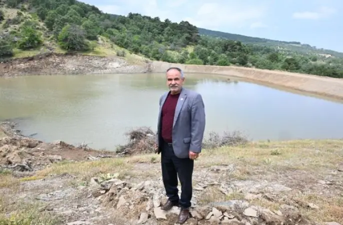 Damatlı Göleti sulama sezonuna yetiştirildi