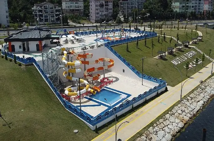 Değirmendere Aquapark yeni sezona 'merhaba' dedi