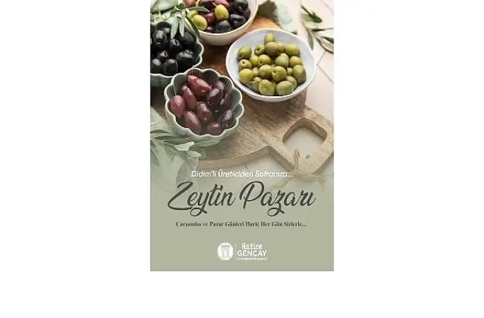 Didim Belediye Başkanı Hatice Gençay: “Zeytin Üreticilerimiz İçin Yeni Bir Satış Alanı Oluşturuyoruz"