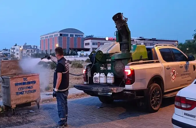 Didim Belediyesi'nden Sinek ve Haşerelere Karşı Kapsamlı Mücadele