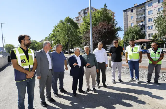 DSİ-Yeni Sanayi Katlı Kavşağı'nda sona doğru: Başkan Büyükkılıç sahada inceleme yaptı