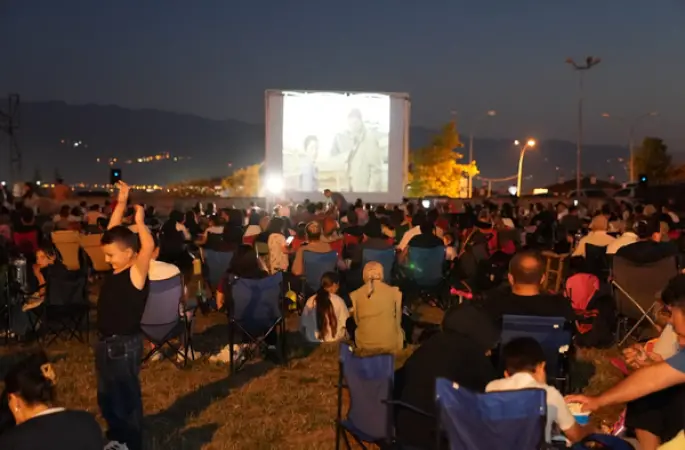 Düzce'de "Açık Hava Sinema Akşamları" başladı