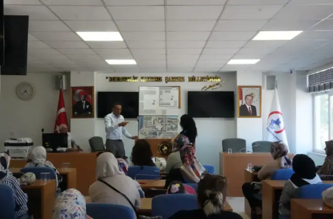 Düzce'de kadınlar belediye projelerini yerinde inceledi