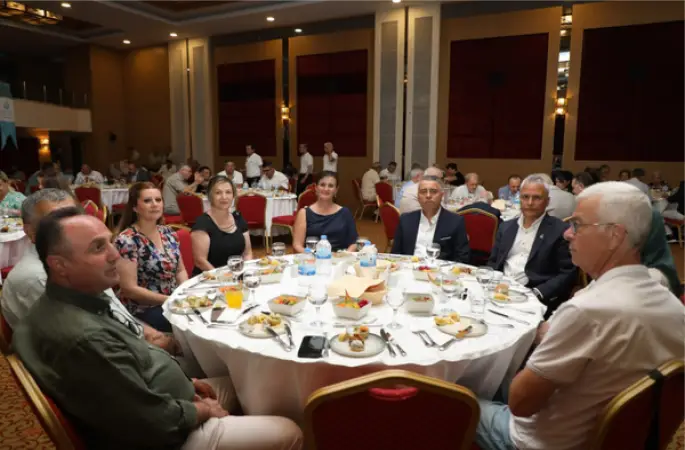 Edremit Kaymakamı Ahmet Odabaş için veda programı düzenlendi