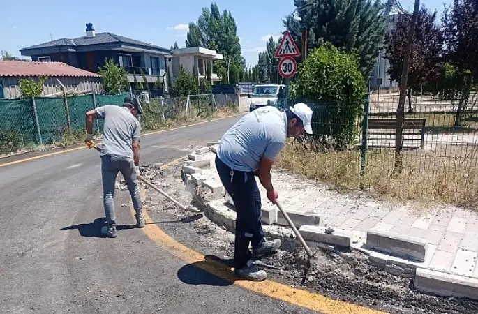 Ekiplerden ilçe genelinde bakım ve onarım çalışması