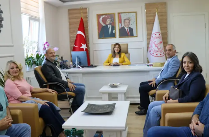 Erasmus Projesi kapsamında İl Milli Eğitim Müdürü Hayta’ya ziyaret