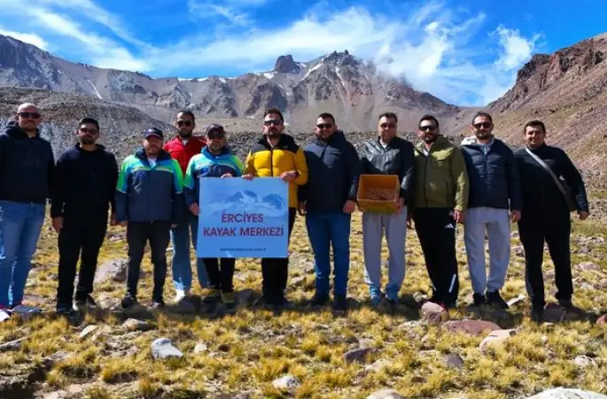 Erciyes’in eteklerinde yeşil seferberlik