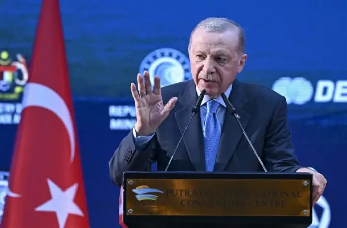 Erdoğan, Türkmenistan Devlet Başkanı Berdimuhammedov ile görüştü