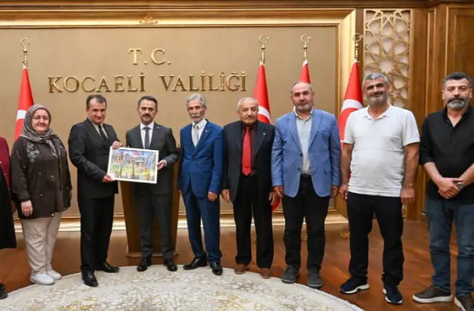 Eskişehir Erzurumlular Derneğinden Vali Aktaş’a ziyaret