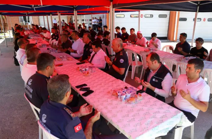 Eskişehir'de şehit itfaiyeciler ve orman çalışanları anıldı
