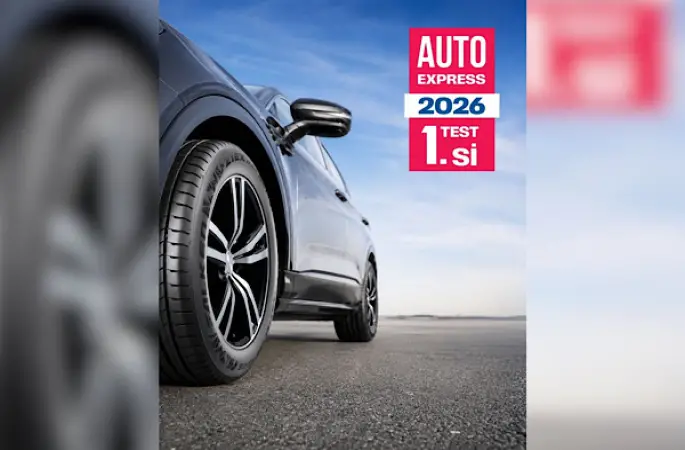 Falken ZIEX ZE320,  Auto Express 2026 yaz lastiği testinde birinci oldu