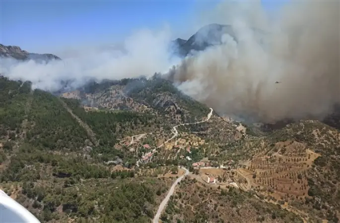 Fethiye’deki yangın kontrol altına alındı