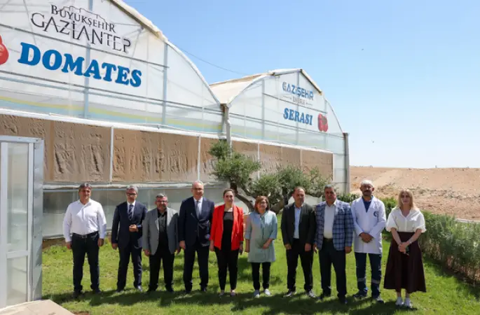 Gaziantep'te çöpten enerji, enerjiden organik üretim: Yılda 28 ton hasat