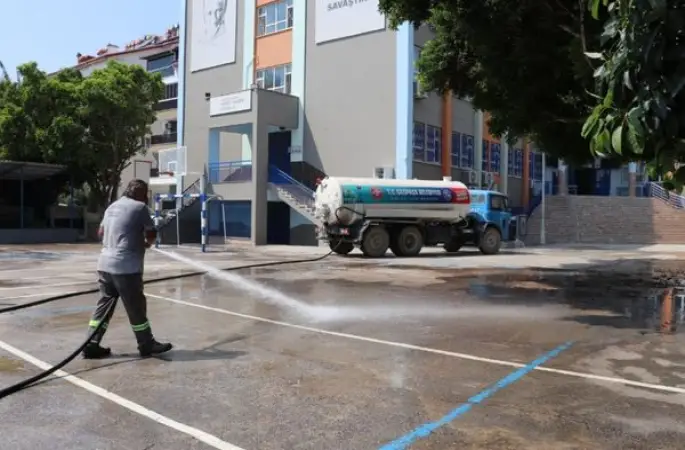 Gazipaşa’da okullar yeni döneme hazırlanıyor