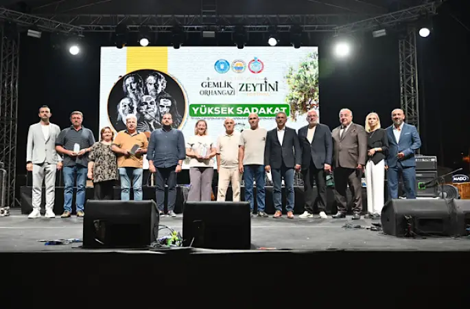 Gemlik Zeytini Festivali'nde 1 kilo zeytin 77 bin liraya satıldı