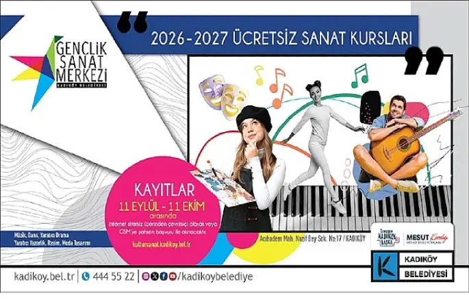 Gençlik Sanat Merkezi'nde Yeni Dönem Başlıyor