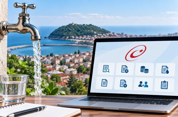 Giresun Belediyesi'nde su işlemlerinde dijital dönem başladı