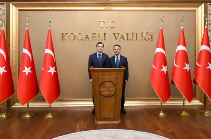 Göç İdaresi Başkanı Yazıcı, Kocaeli Valisi Aktaş’ı ziyaret etti