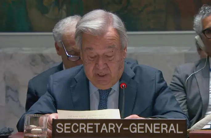 Guterres: Savaşlar bitmeli, çatışmalar sona ermeli