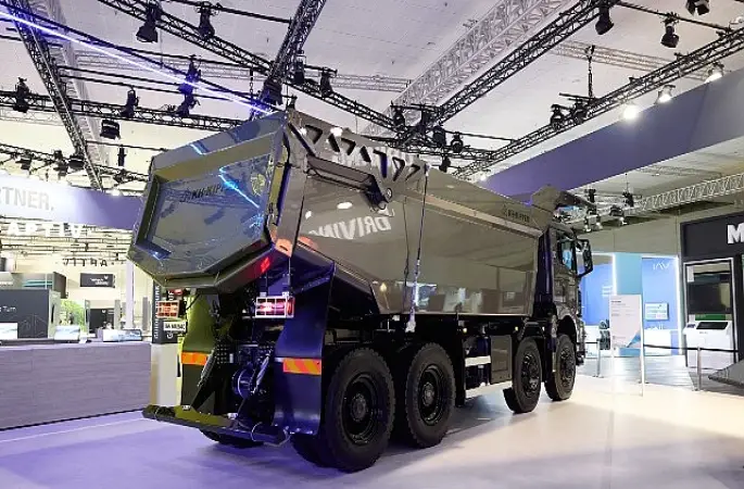 IAA'da ilk kez tanıtıldı: MAN'dan madencilik  sektörü için 60 tonluk dev kamyon