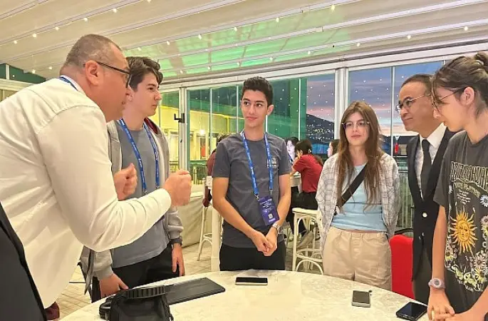 İl Millî Eğitim Müdürü Dr. Ömer Yahşi, ETKİM Genç Tekno Girişim Kampı'nı Ziyaret Etti