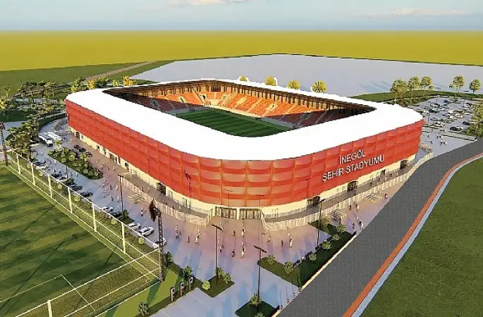 İnegöl İlçe Stadyumu için imzalar atıldı