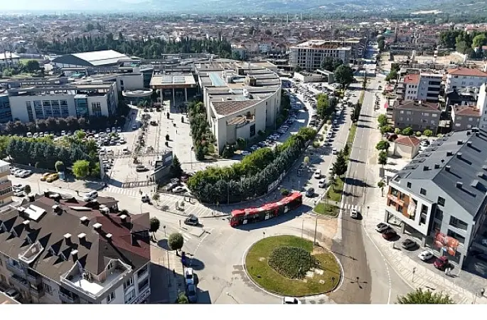 İnegöl'de Metrobüs İçin Test Sürüşü Yapıldı