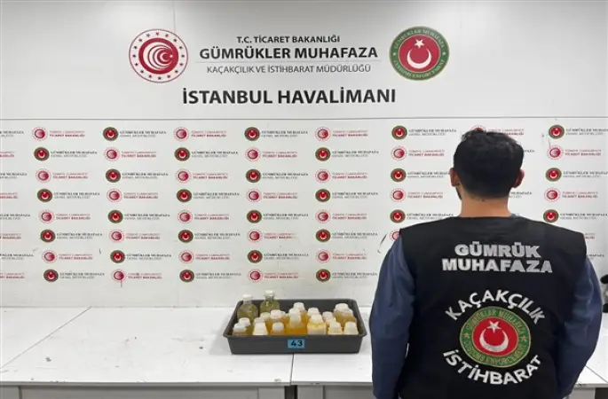 İstanbul Havalimanı'nda 34 kilo 400 gram kokain ele geçirildi