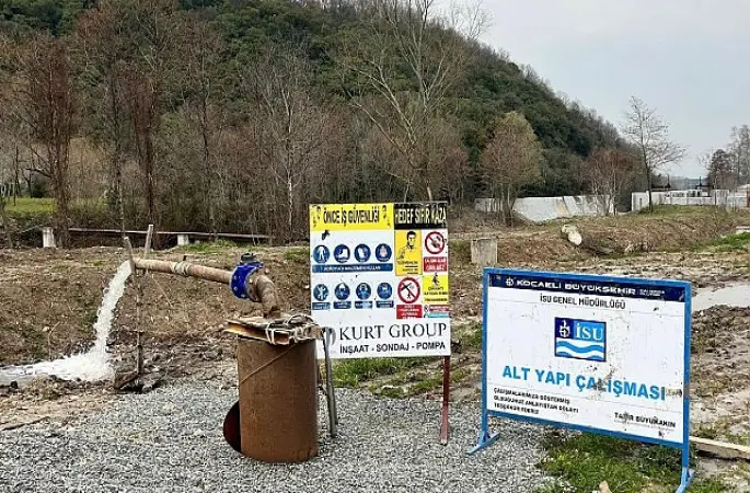 İSU'dan Su Arzı Güvenliğine Güçlü Katkı: Başiskele ve Kartepe'de Yeni Derin Kuyu Yatırımları Sürüyor