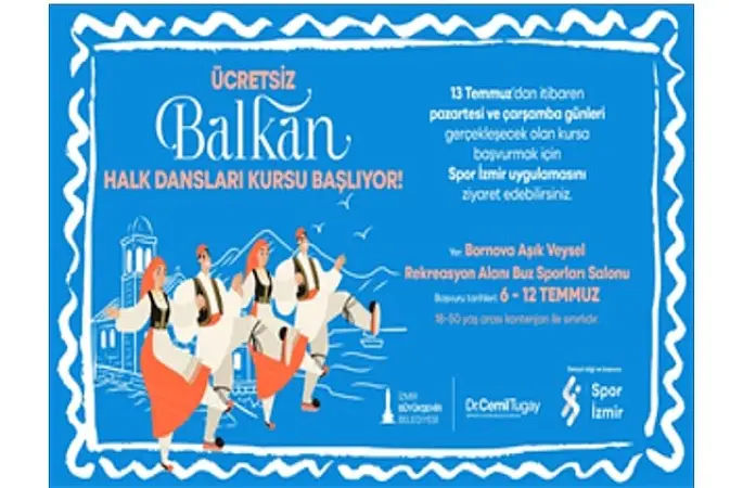 İzmir'de Balkan Halk Dansları kursu başlıyor