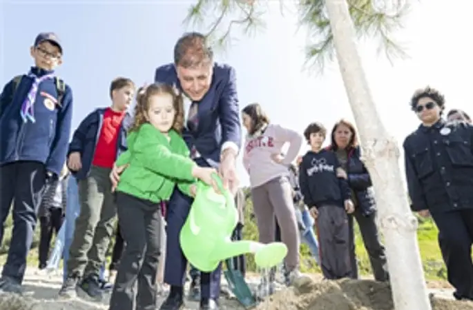 İzmir'de hafriyat toprağına doğa dostu yönetim