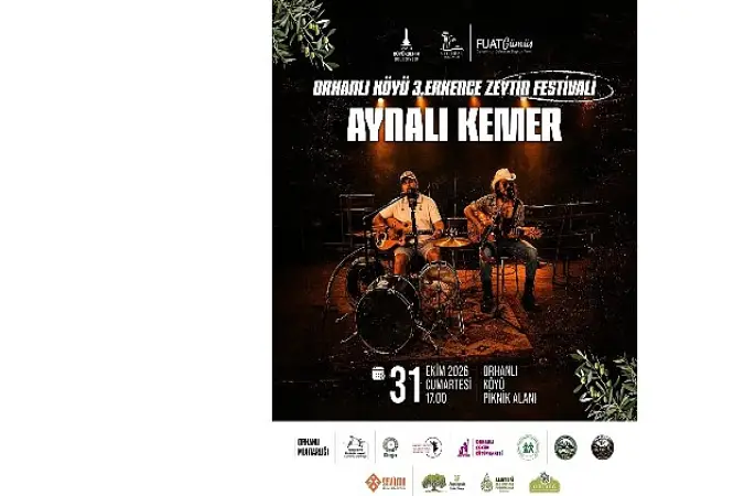 İzmir'in yerel zeytini Erkence, Orhanlı Köyü'nde üçüncü kez festivalle kutlanıyor