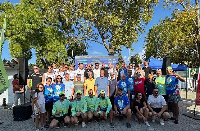 İznik Gölü'nde Adrenalin Zirve Yaptı