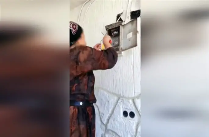 Kaçak elektrik tespitinde Şanlıurfa’da bir evde dikkat çeken detay