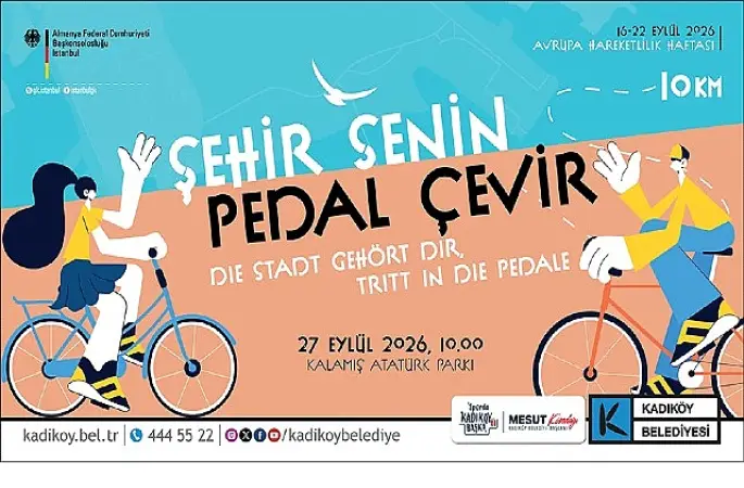 Kadıköy'de “Şehir Senin, Pedal Çevir" etkinliği