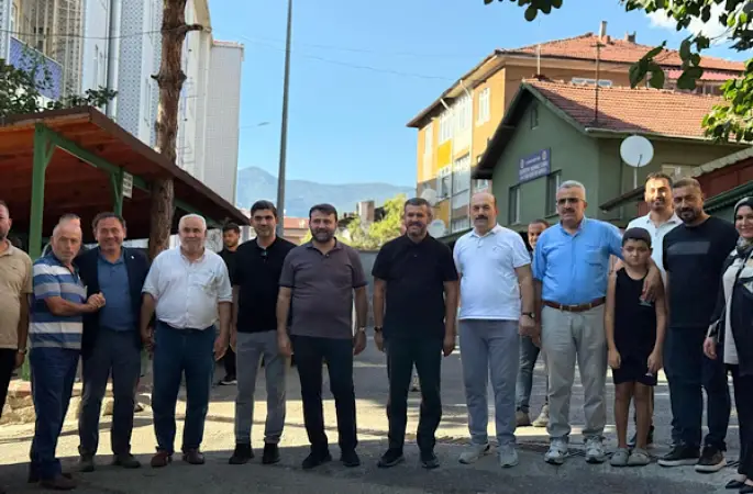 Karabük’te heyetten Yeşilmahalle ve Taşkent Caddesi ziyareti