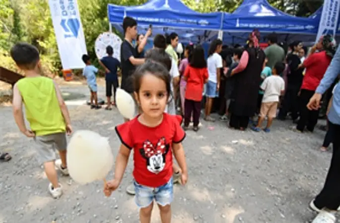 Karagöl'de sosyal dayanışma pikniği