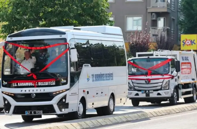 Karamürsel Belediyesi araç filosunu güçlendirdi