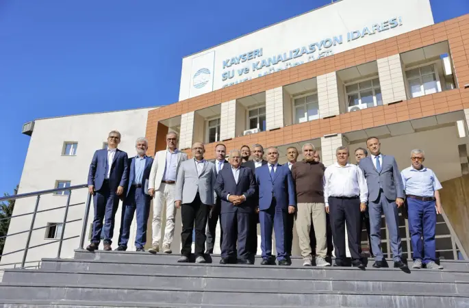 Kayseri, su kayıp-kaçak oranında ilk 5 büyükşehir arasında yer aldı