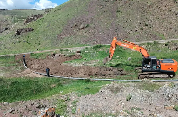 Kayseri'de 3 mahallede kapalı sistem sulama tesisleri tamamlandı