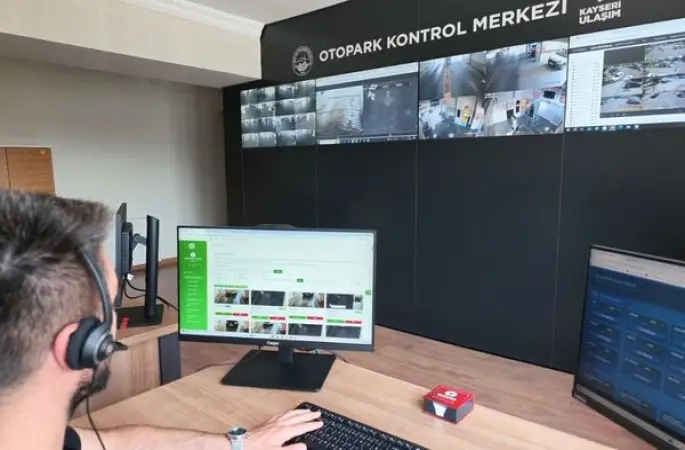 Kayseri’de akıllı otopark dönemi