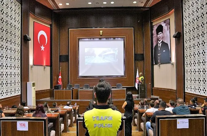 Keçiören Belediyesi personeline Trafik Güvenliği ve Güvenli Sürüş Eğitimi