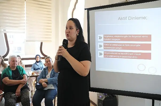 Keçiören'de aile içi iletişimi güçlendiren seminer