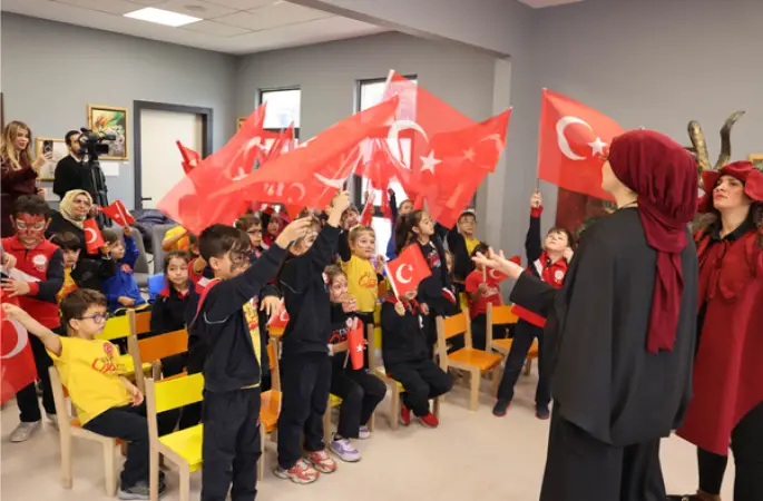 Keçiören’de Cumhuriyet coşkusu çocukların hayalleriyle buluştu