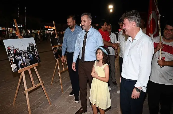 Kemer'de 15 Temmuz anma programı 