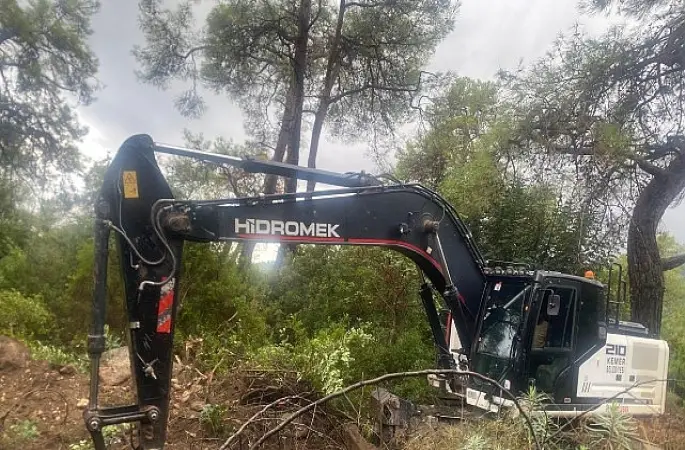 Kemer'de altyapı çalışmaları