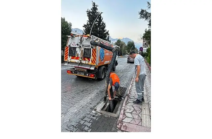 Kemer'de mazgal temizliği