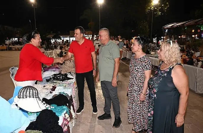 Kemer'de Üreten Ev Hanımları Kermesi