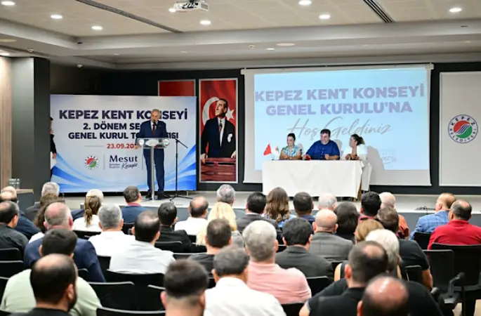 Kepez Kent Konseyi’nde Ali Buldu yeniden başkan seçildi